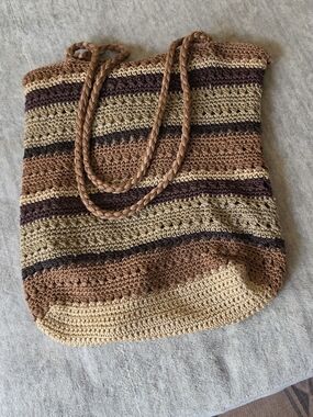 In Stitches crochet style boho bag